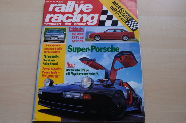 Deckblatt Rallye Racing (21/1987)